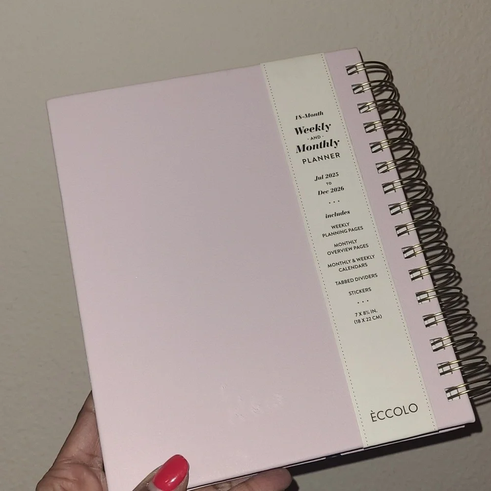 💕NEW 18 Month 2025-2026 Planner💕